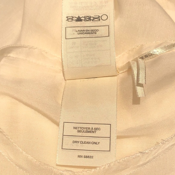 MAXSTUDIO CREAM LOOSE FIT SQUARE TOP GEOMETRIC DESIGN - Picture 14 of 16